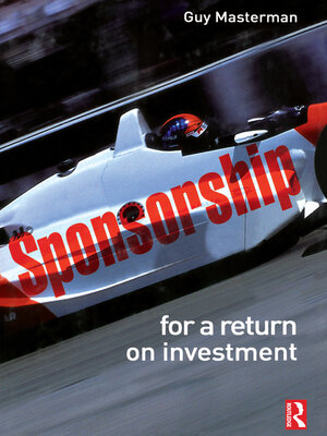cover image of Sponsorship